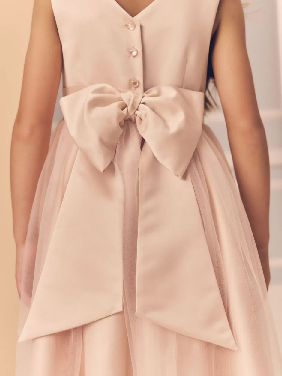 Jurken|Next - Meisjesjurk met string (3 mnd-16 jr) Roze