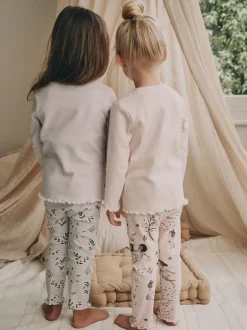 Multipacks|Nachtkleding En Pyjama's|Next Roze / paarse fee - Verpakking van 2 knusse pyjama's (9 mnd-12 jr)