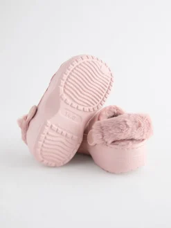 Pantoffels*Next - Pantoffelklompen met voering van imitatiebont Roze