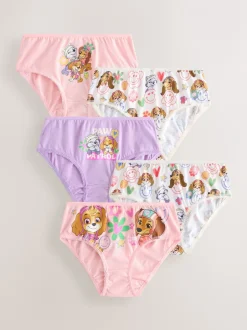 Alle Ondergoed*Next Roze - Paw Patrol set van 5 slips (2-8 jr)