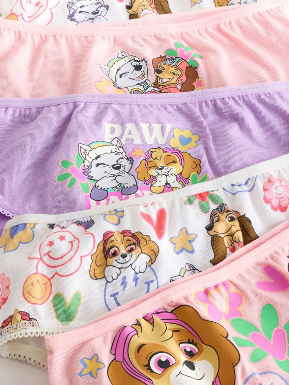 Alle Ondergoed*Next Roze - Paw Patrol set van 5 slips (2-8 jr)