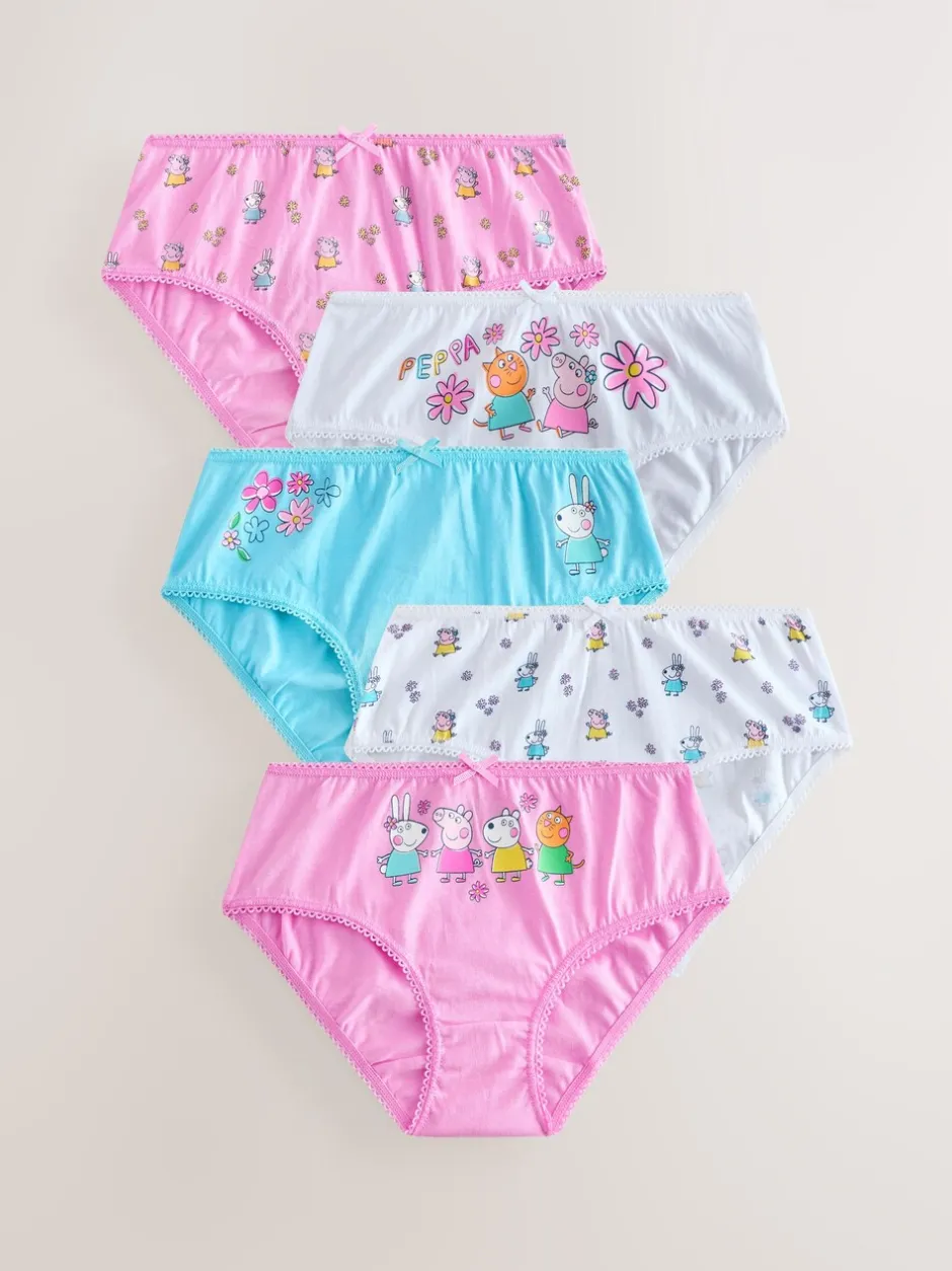 Alle Ondergoed|Next Roze - Peppa Pig 5 -pack Onderbroeken (1,5-8jaar)
