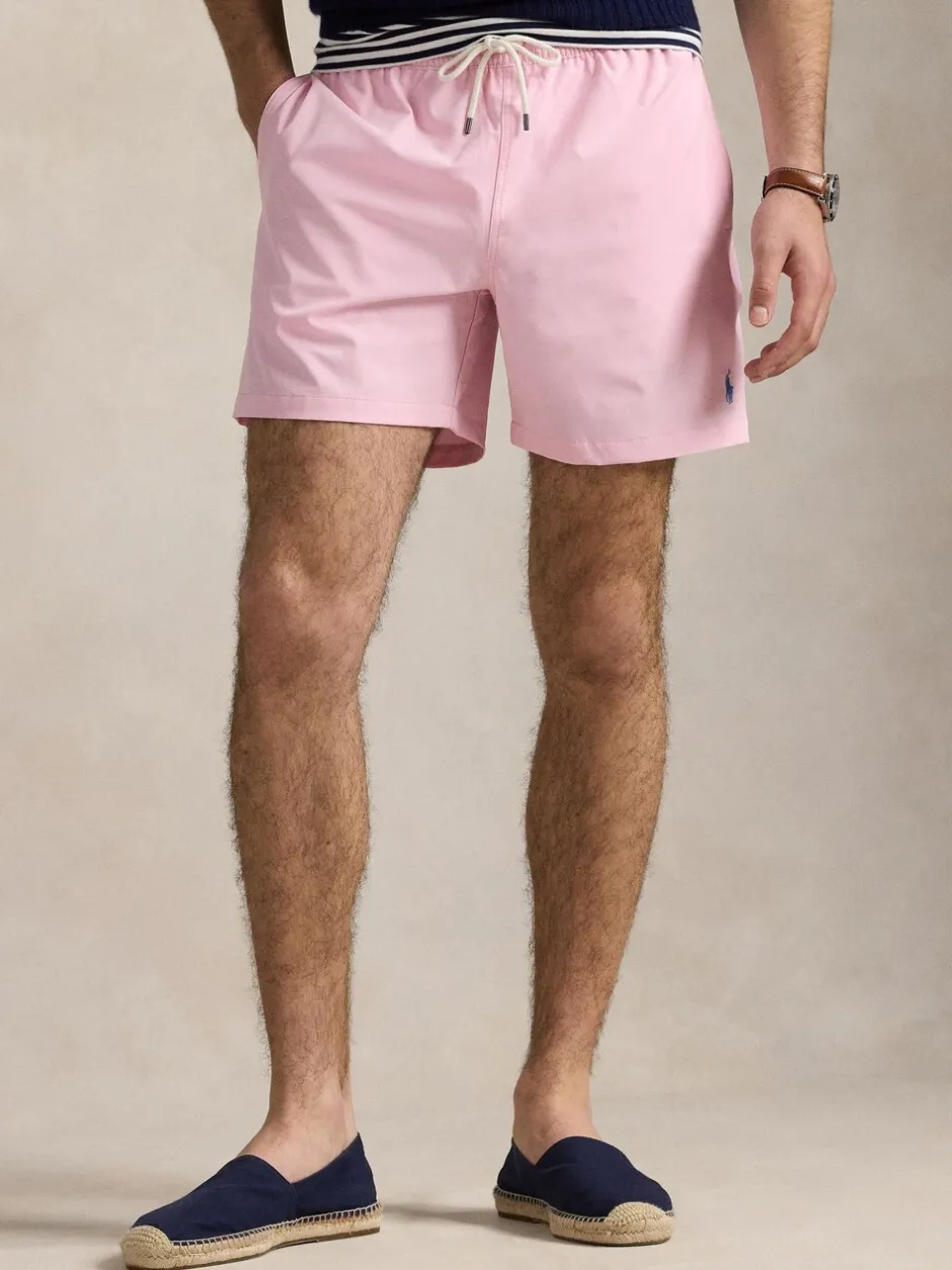Badkleding|Polo Ralph Lauren - Traveller Klassieke zwembroek Roze