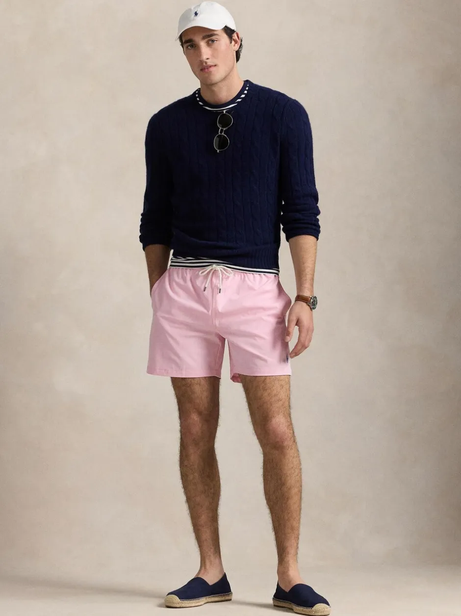 Badkleding|Polo Ralph Lauren - Traveller Klassieke zwembroek Roze