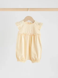 Rompertjes En Tuinbroeken*Next Roze - Print Baby Rompers 3 Pack