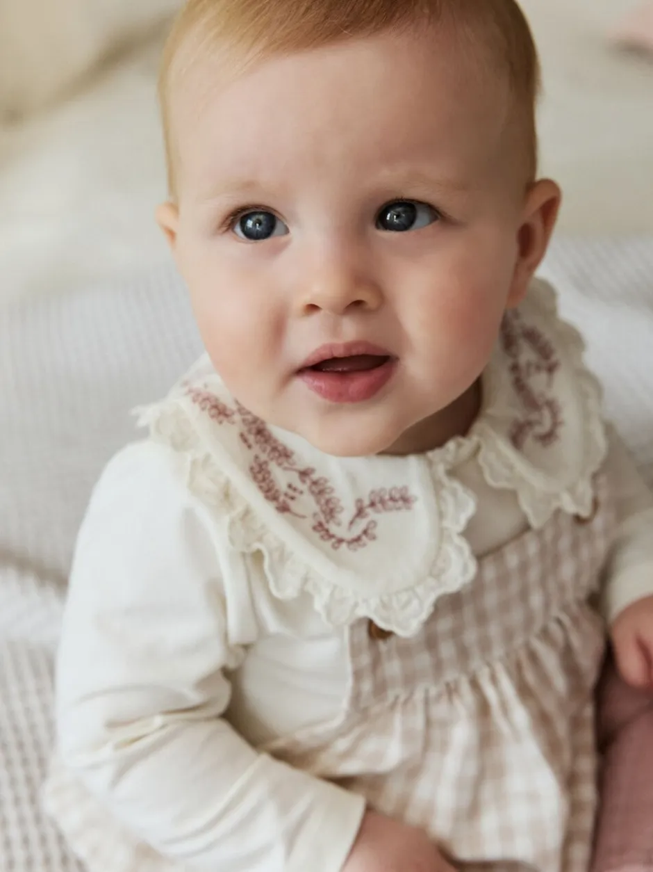 Rompertjes En Tuinbroeken|Babypakjes En Babypyjama's*Next Roze - Rompertje met lange mouwen, bodysuit, vest en panty 4 -delige set (0maanden -2jaar)
