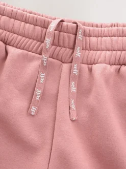 Leggings En Joggingbroeken|self. Roze - joggingbroek met wijde pijpen
