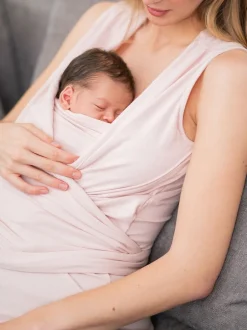 Moederschap*Seraphine - Skin to Skin Babywearing Sleeveless Top Roze