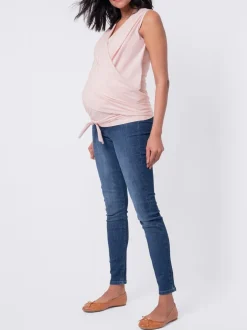 Moederschap*Seraphine - Skin to Skin Babywearing Sleeveless Top Roze