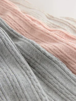 Sokken En Panty's|Next Roze - Set van 3 babymaillots (0 mnd-2 jr)