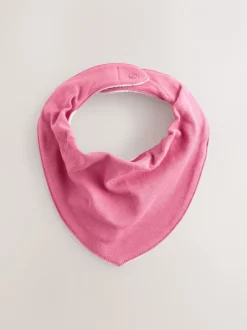 Slabbetjes*Next Roze - Set van 5 Dribble babyslabbetjes