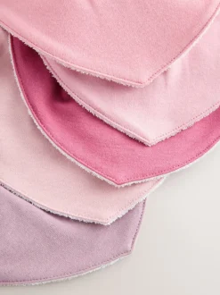 Slabbetjes*Next Roze - Set van 5 Dribble babyslabbetjes
