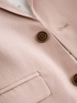 Gelegenheidskleding|Jassen En Jacks|Next - Set van blazer, overhemd, broek en vlinderstrik (3mnd -9jr) Roze