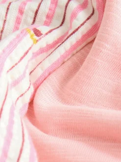 Tops|Tops*Next Roze - Short Sleeve Peplum T-Shirt and Wide Leg Trousers Set (3mths-7yrs)