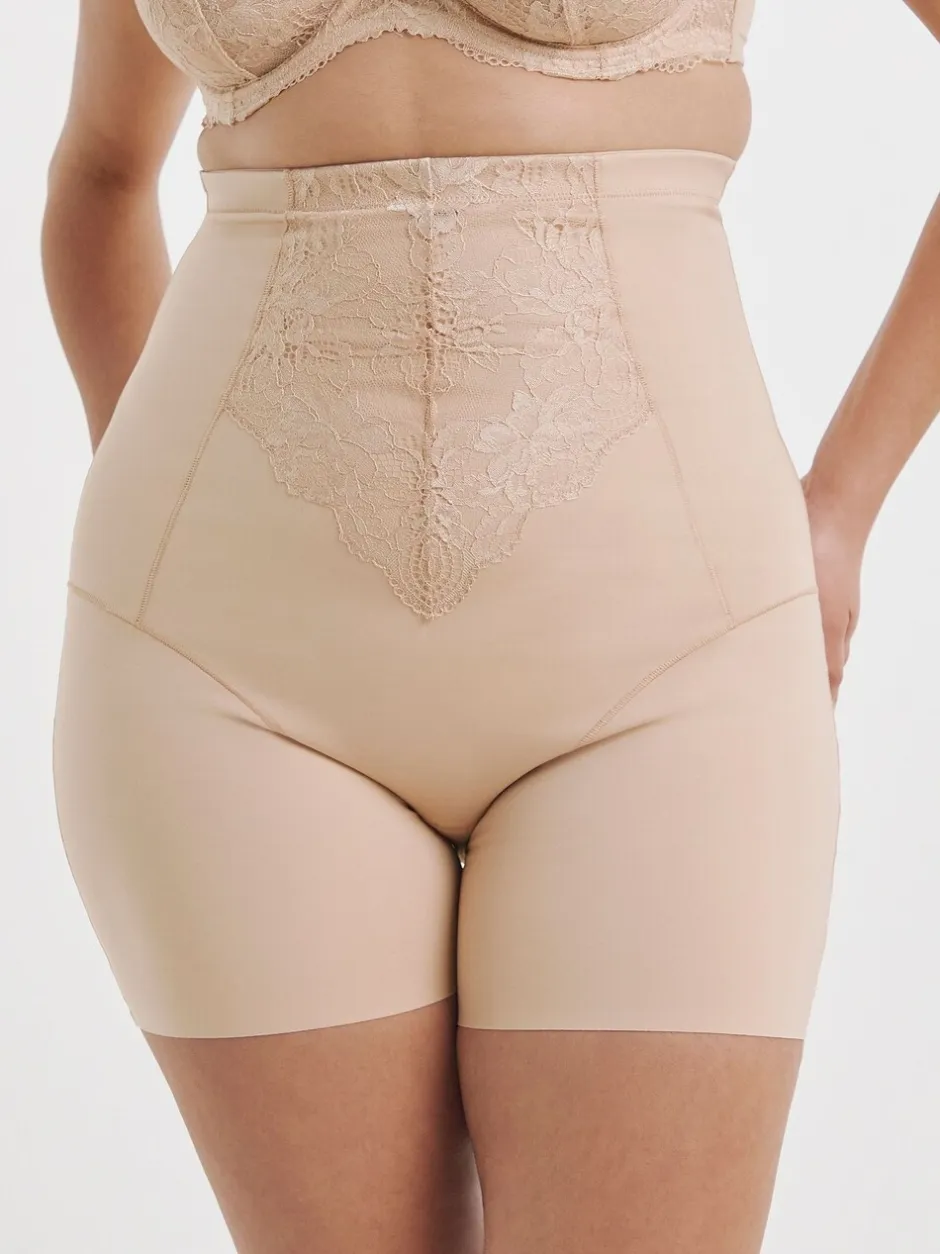Shapewear*Simply Be - Magisculpt Ella Lace Thighshaper Frim Control Shapewear & solutions Roze