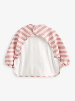 Slabbetjes|Next Roze - Slabbetje met mouwen voor spenen en voeden