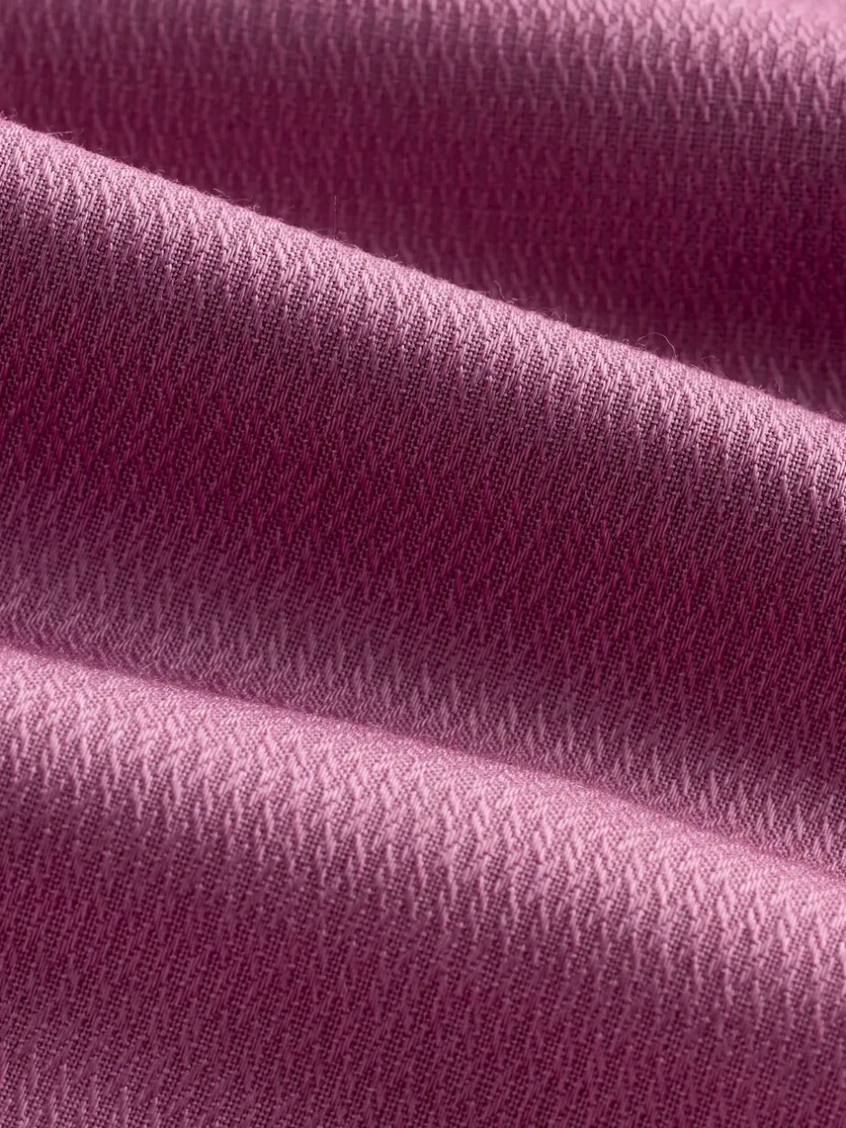 Formele Overhemden|Next Roze - Slim Fit - Onderhoudsvriendelijk, getextureerd, slim fit overhemd met enkele manchet