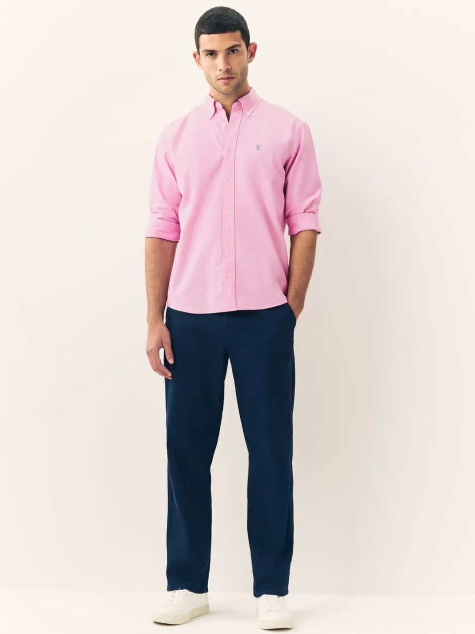 Formele Overhemden|Shirts|Next Roze - Slim Fit - Oxford-hemd met lange mouwen