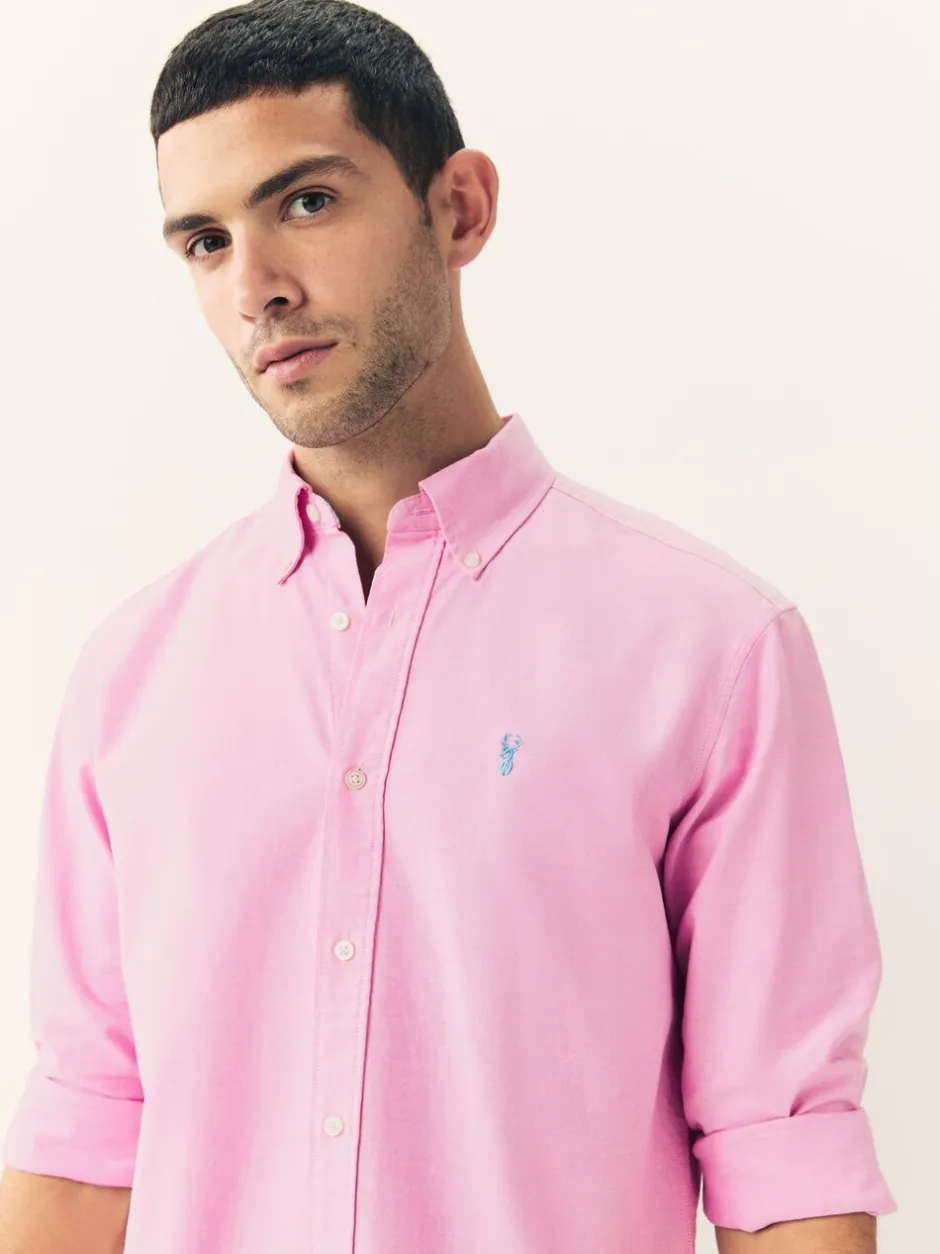 Formele Overhemden|Shirts|Next Roze - Slim Fit - Oxford-hemd met lange mouwen
