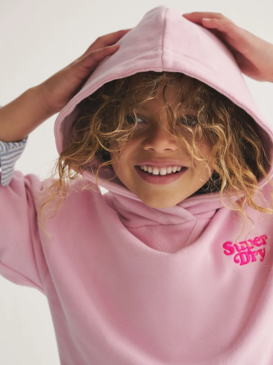 Sweaters En Hoody´S|Sweaters En Hoody´S*Superdry Roze - Essentials-hoodie