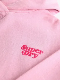 Sweaters En Hoody´S|Sweaters En Hoody´S*Superdry Roze - Essentials-hoodie