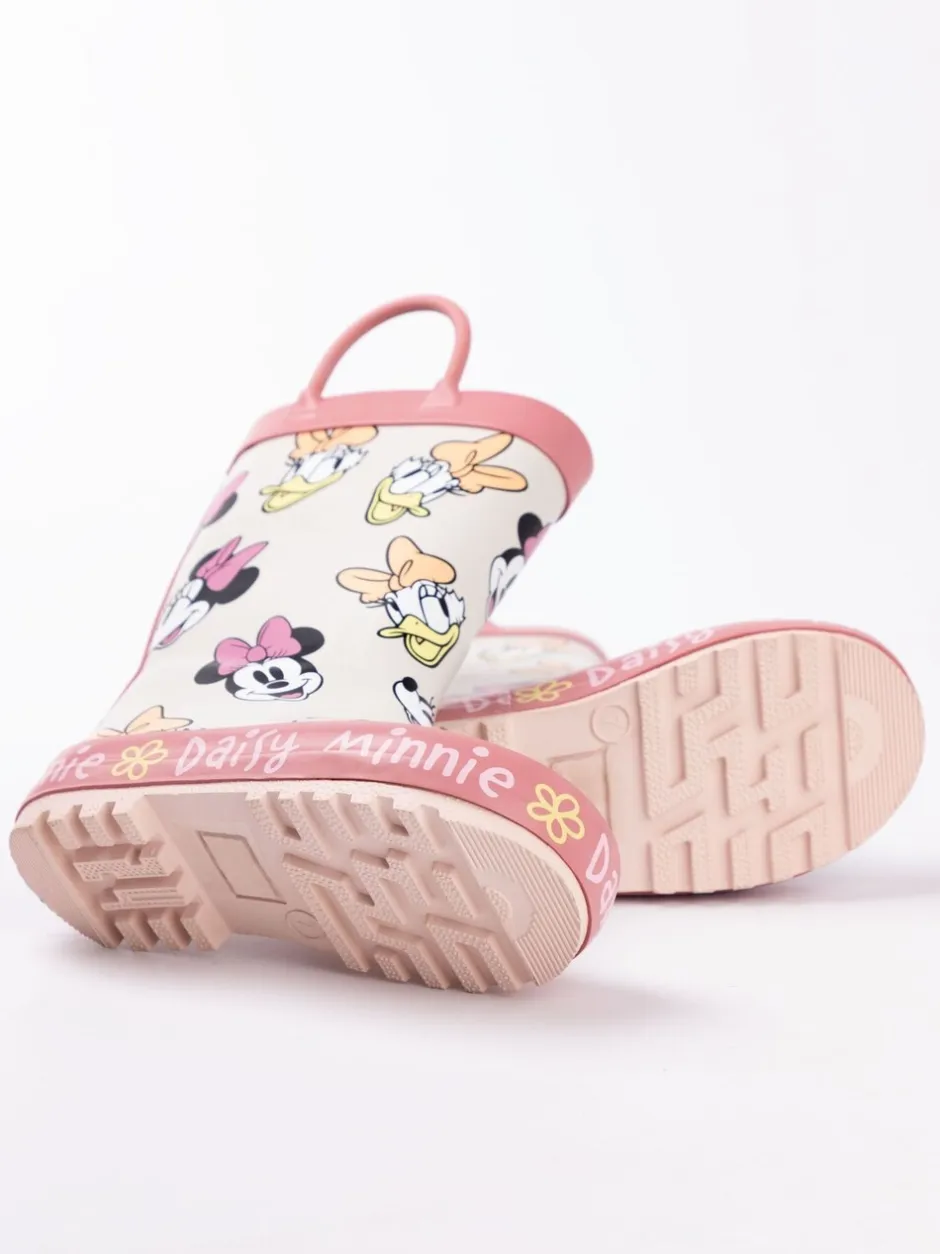 Laarzen|Vanilla Underground - Mickey & Pluto Laarzen met hengsels voor Jongens Roze
