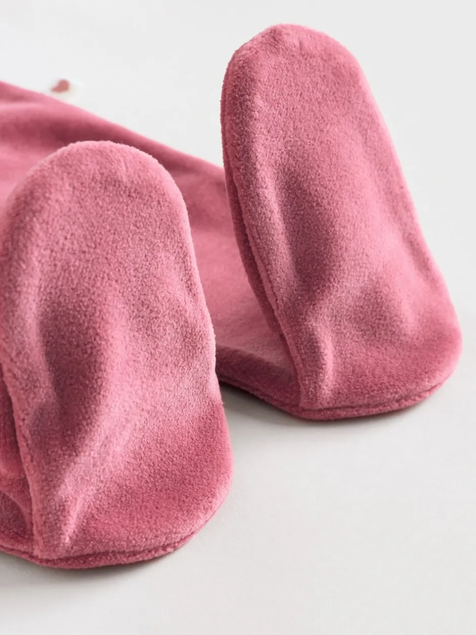 Babypakjes En Babypyjama's|Next Roze - Velour Baby Sleepsuits 2 Pack (0mths-2yrs)