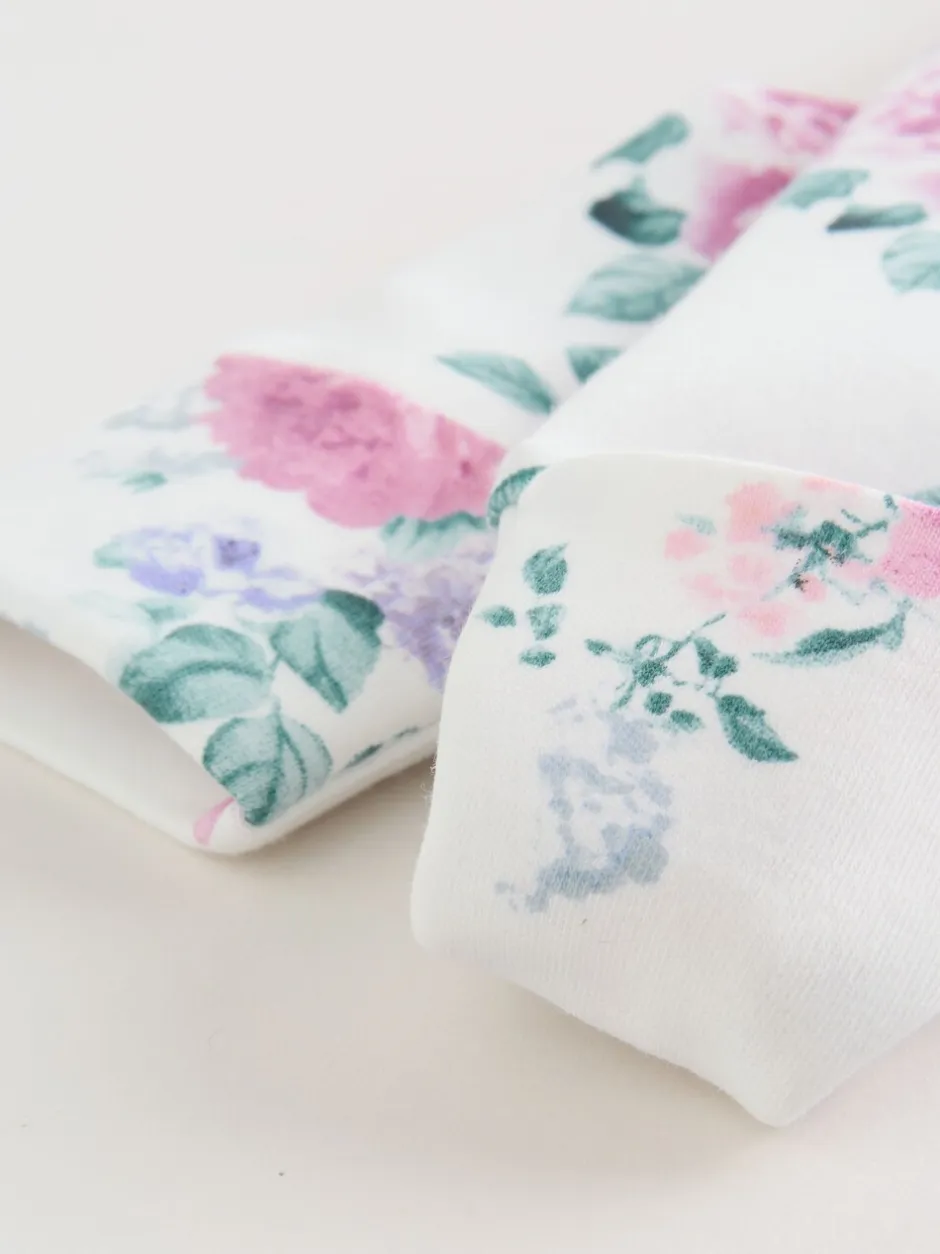 Babypakjes En Babypyjama's|Next Roze - Verpakking van 3 babypyjama's met tweewegrits (0-2 jr)