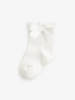 Gelegenheidskleding|Sokken En Panty's*Next - Verpakking van 5 paar babysokken met strik (0 mnd-2 jr) Roze