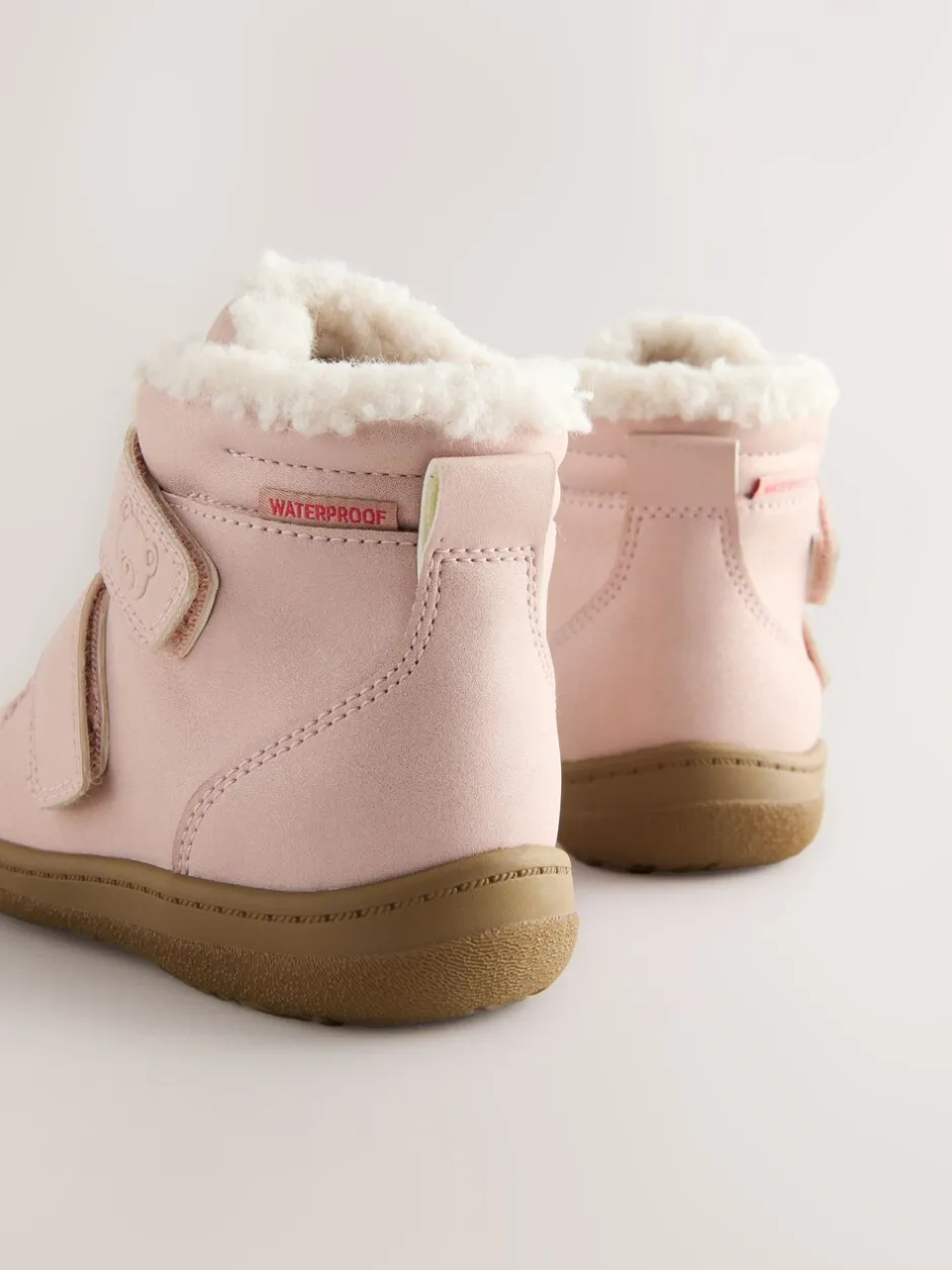 Boots*Next - Waterdichte Boots met klittenbandsluiting Roze
