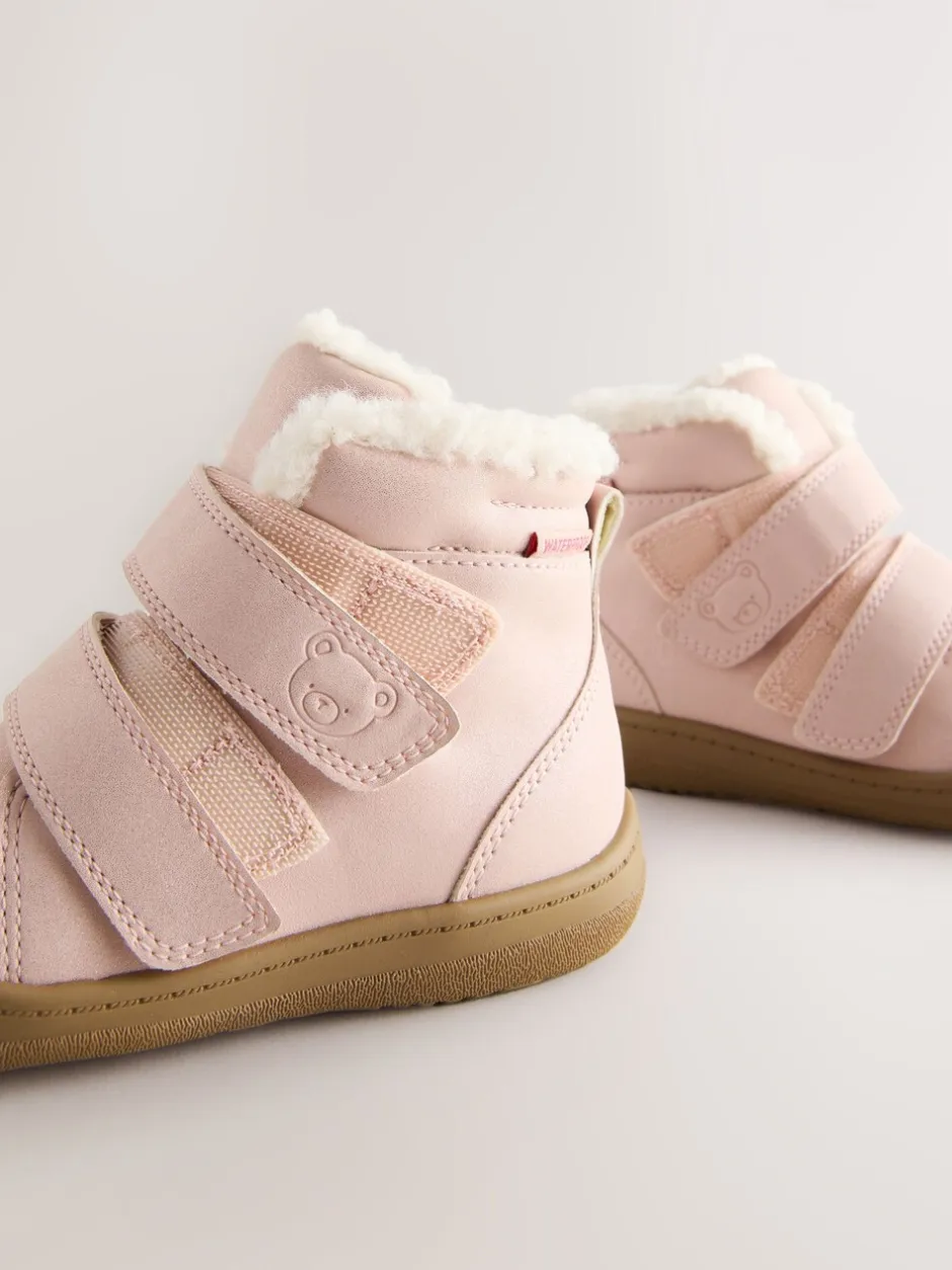 Boots*Next - Waterdichte Boots met klittenbandsluiting Roze