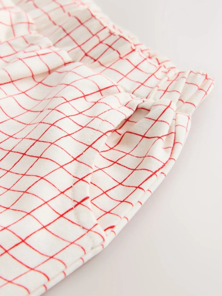 Broeken En Leggings|Next - Embellished Barrel Trousers (3mths-7yrs) Roze aardbei