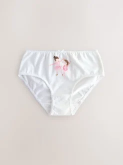 Alle Ondergoed|Next Roze ballerina - Verpakking van 7 onderbroeken (1,5-12 jr)