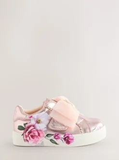 Sneakers|Baker by Ted Baker - - Organza Corsage sneakers voor meisjes Roze bloemen