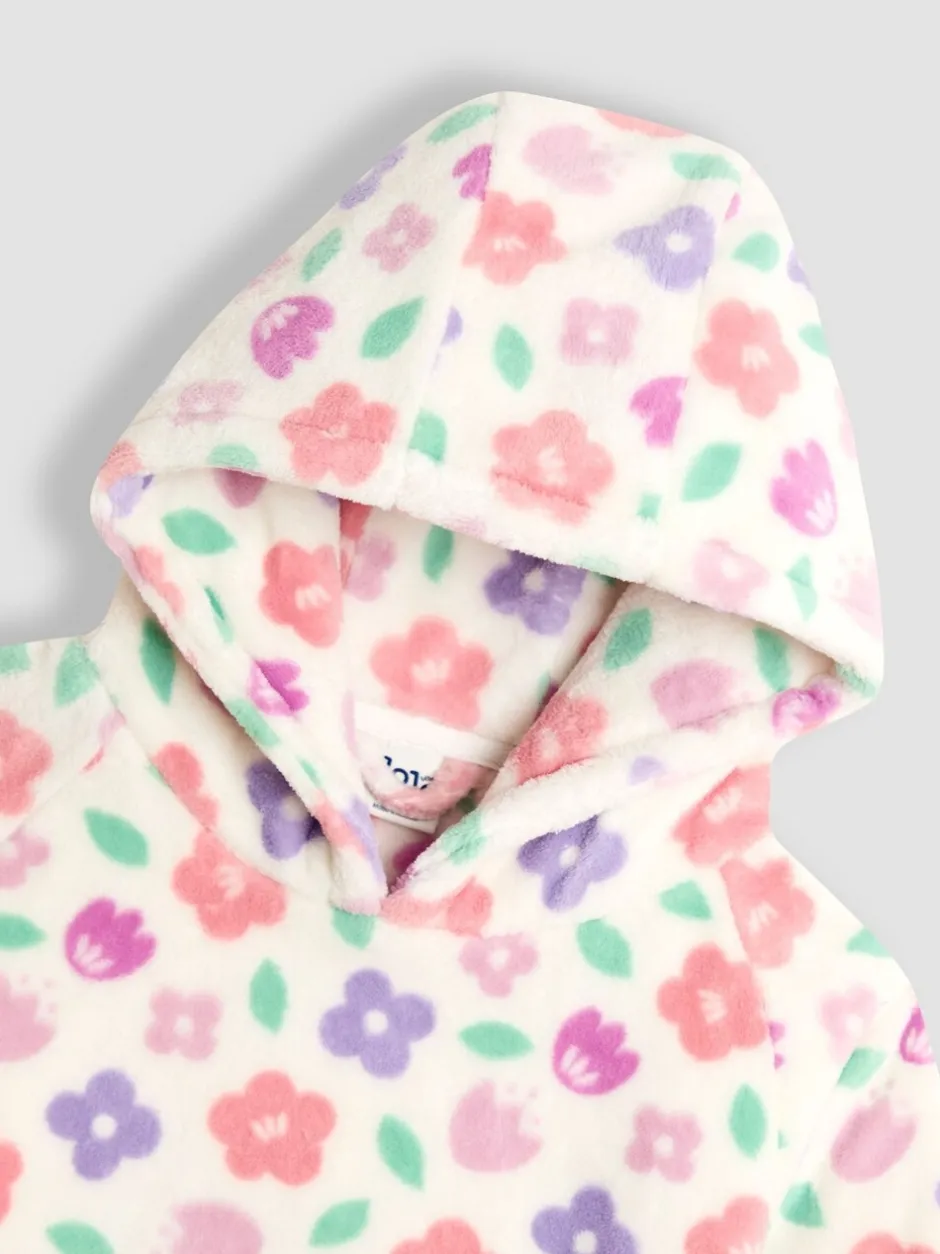 Kamerjassen*Jojo Maman Bébé - Cosy Hooded Blanket Roze bloemen