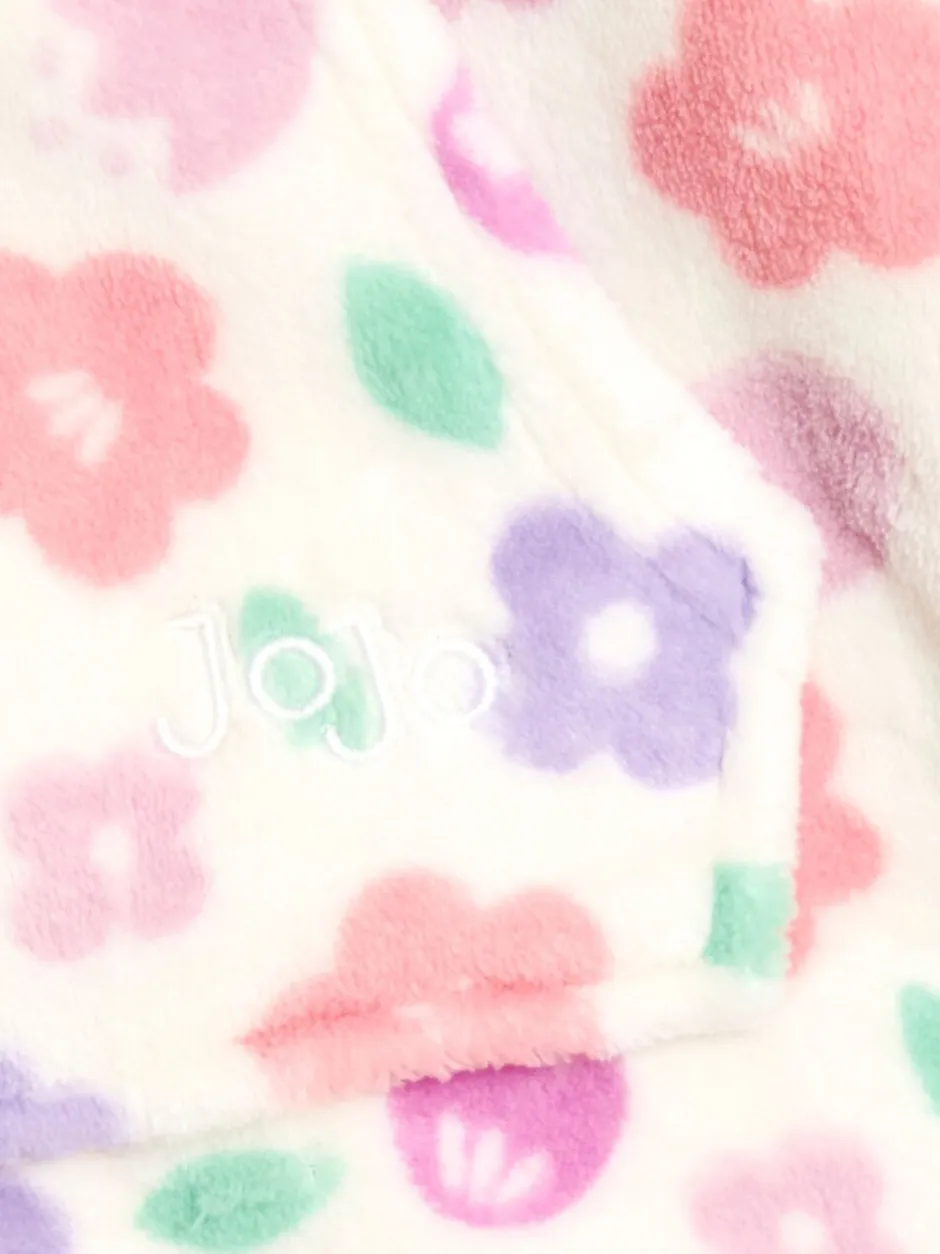 Kamerjassen*Jojo Maman Bébé - Cosy Hooded Blanket Roze bloemen