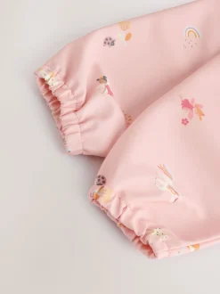 Slabbetjes*Next Roze eenhoornfeeën - Slabbetje met mouwen voor spenen en voeden