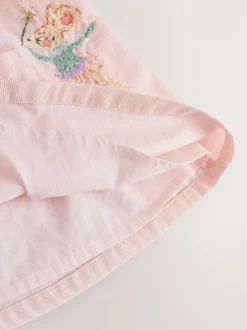 Jurken|Next Roze feeënmuis - Baby geweven jurk met kraag en maillot (0mnd-2jr)