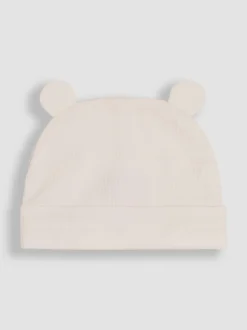 Mutsjes En Antikrabwantjes|Mutsen, Handschoenen En Sjaals*Jojo Maman Bébé - - 2 Babymutsen Roze geribbeld