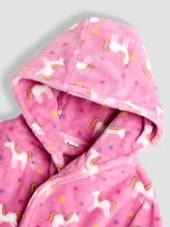 Kamerjassen*Jojo Maman Bébé Roze met eenhoornprint - - Badjas