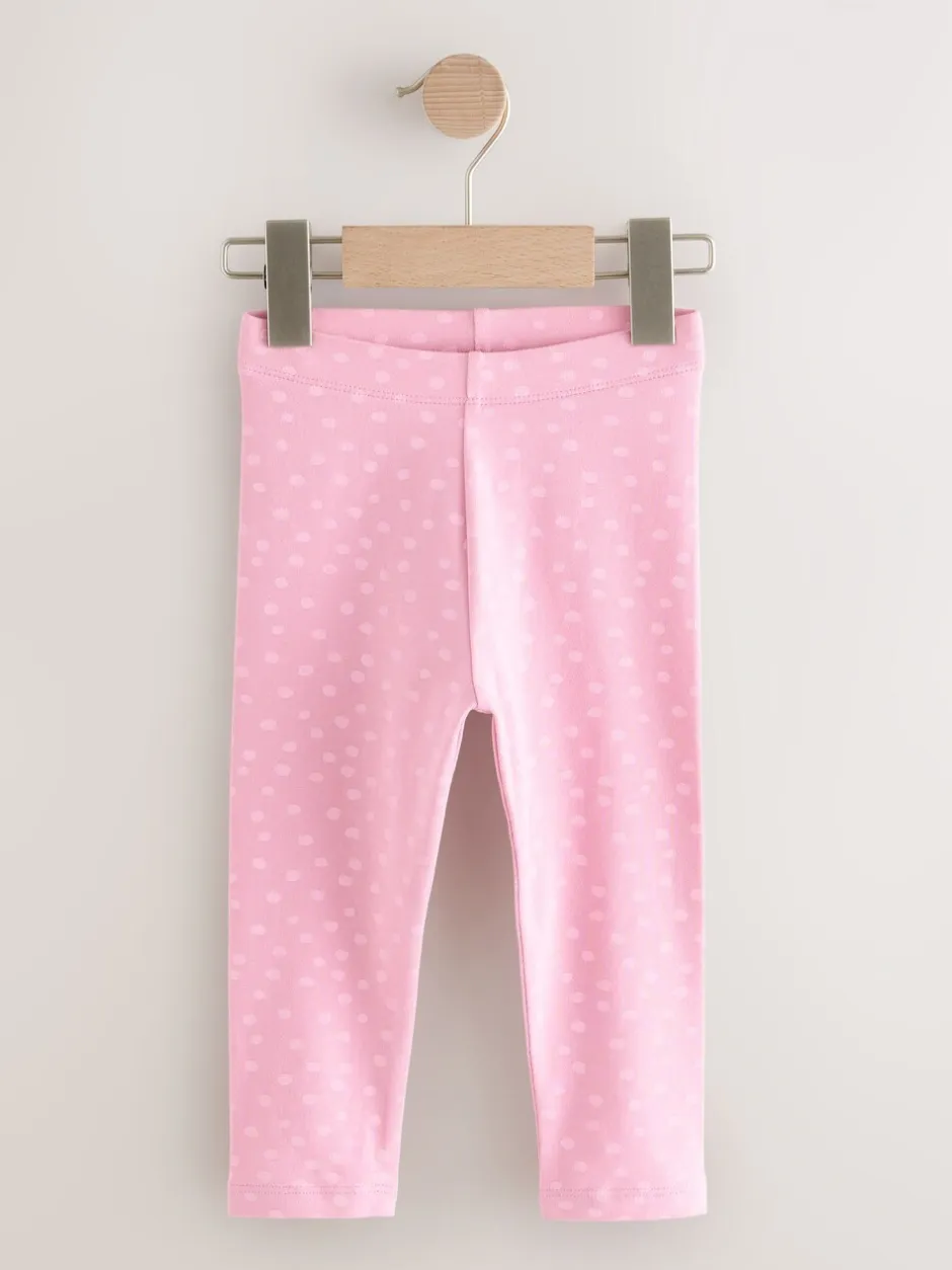 Broeken En Leggings*Next - Verpakking van 3 leggings (3 mnd-7 jr) Roze met eenhoornprint