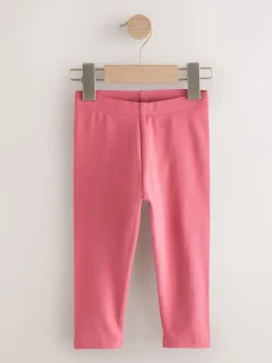 Broeken En Leggings*Next - Verpakking van 3 leggings (3 mnd-7 jr) Roze met eenhoornprint
