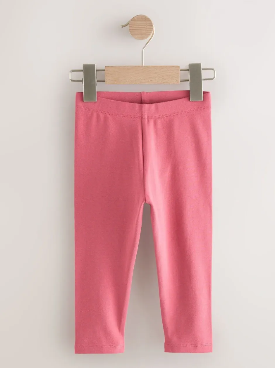 Broeken En Leggings*Next - Verpakking van 3 leggings (3 mnd-7 jr) Roze met eenhoornprint