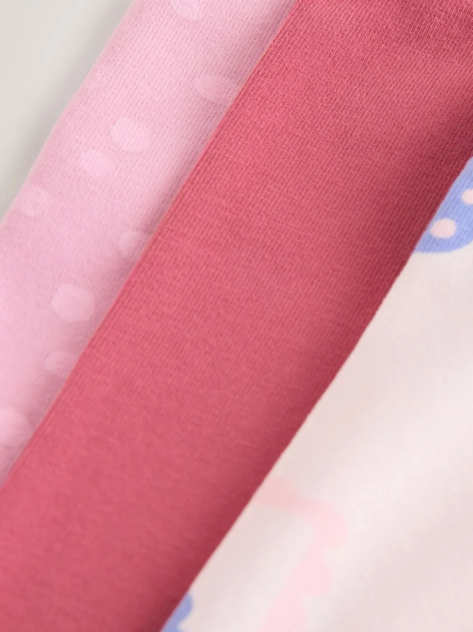 Broeken En Leggings*Next - Verpakking van 3 leggings (3 mnd-7 jr) Roze met eenhoornprint