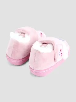 Pantoffels|Jojo Maman Bébé - - Pantoffelschoenen met eenhoorn Roze met elfjes