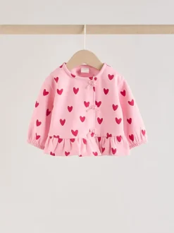 Tops|Sets En Combisets|Next Roze met hartjesprint - Top & Leggings Set 2 Piece (0mths-2yrs)