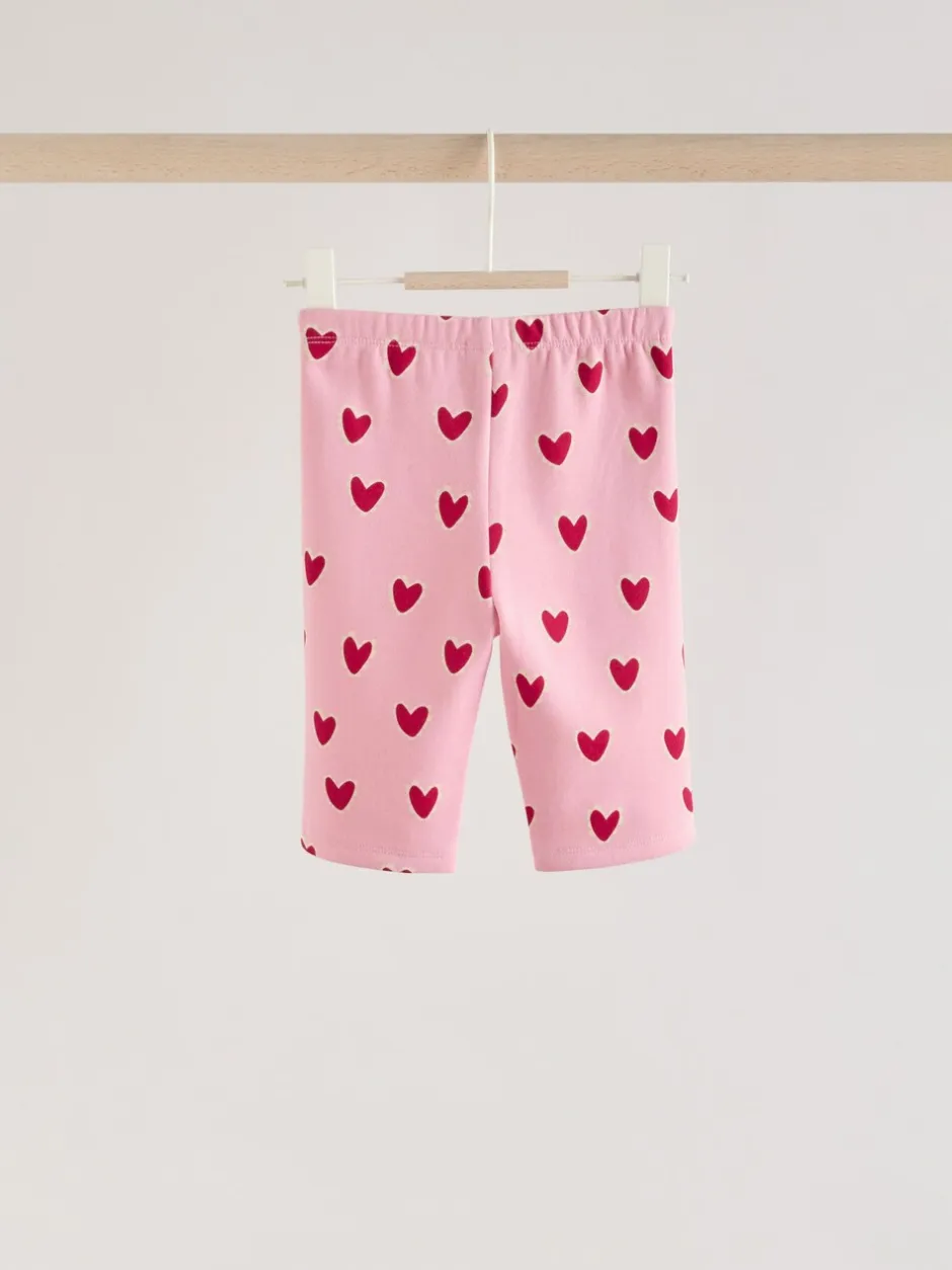 Tops|Sets En Combisets|Next Roze met hartjesprint - Top & Leggings Set 2 Piece (0mths-2yrs)