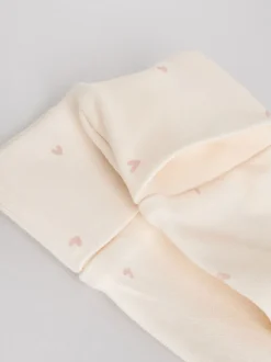 Multipacks|Babypakjes En Babypyjama's*Next Roze met hartjesprint - Verpakking van 3 babypyjama's met tweewegrits (0-2jr)