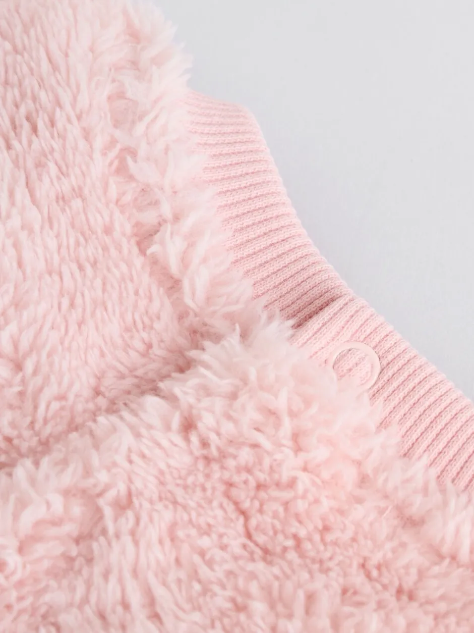 Sets En Combisets|Truien En Breisels|Next - 2 -delige Set van Fleece Tops en Leggings voor Baby''s (0mnd-2jr) Roze met konijnen