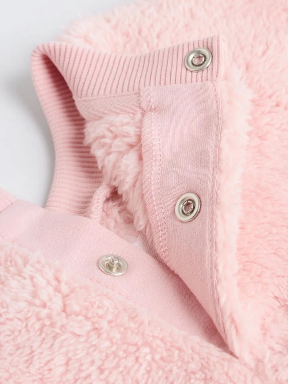 Sets En Combisets|Truien En Breisels|Next - 2 -delige Set van Fleece Tops en Leggings voor Baby''s (0mnd-2jr) Roze met konijnen